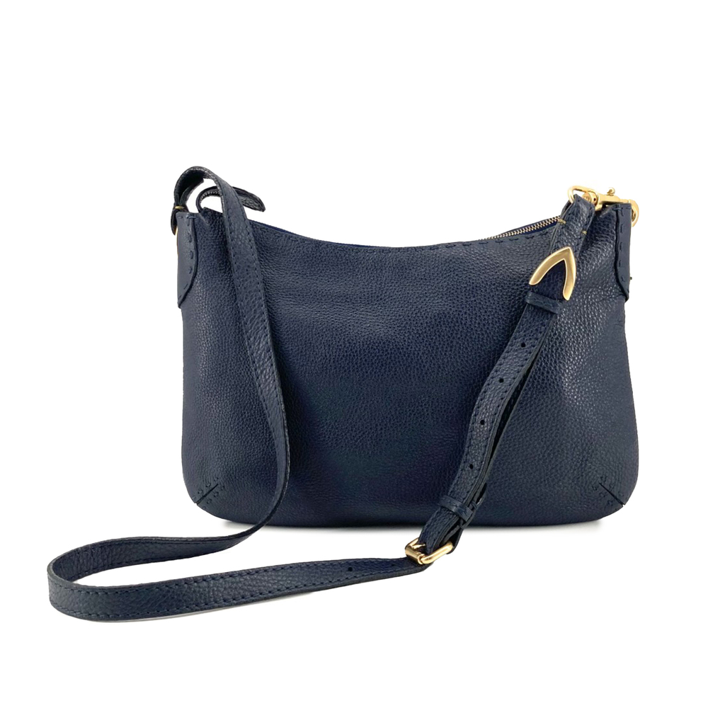 Pre-Loved Fendi Medium Leather Selleria Crossbody